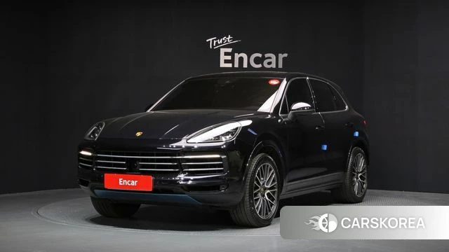 Porsche Cayenne (PO536) 2019 Черный из Кореи