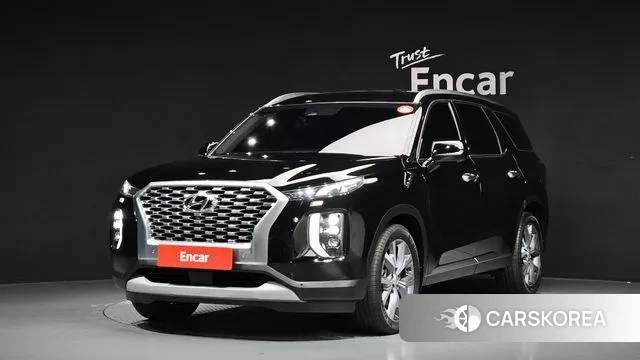 Hyundai Palisade 2021 Черный из Кореи
