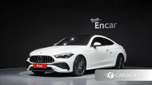 Mercedes-Benz CLE-Class C236 2024 Белый из Кореи
