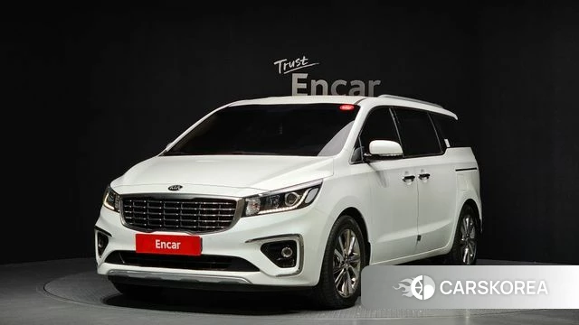 Kia The New Carnival 2020 Белый из Кореи
