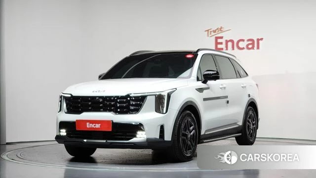 Kia The New Sorento 4th Generation 2024 Белый из Кореи