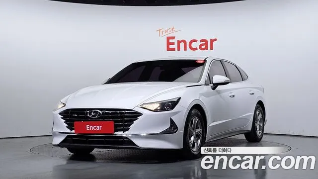 Hyundai Sonata (DN8) 2019 Белый из Кореи