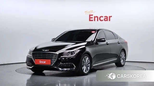 Genesis G80 2018 Черный из Кореи