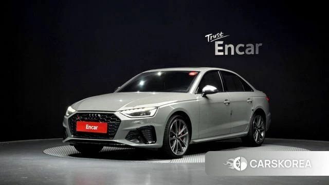 Audi S4 (B9) 2022 Серебристо-серый из Кореи