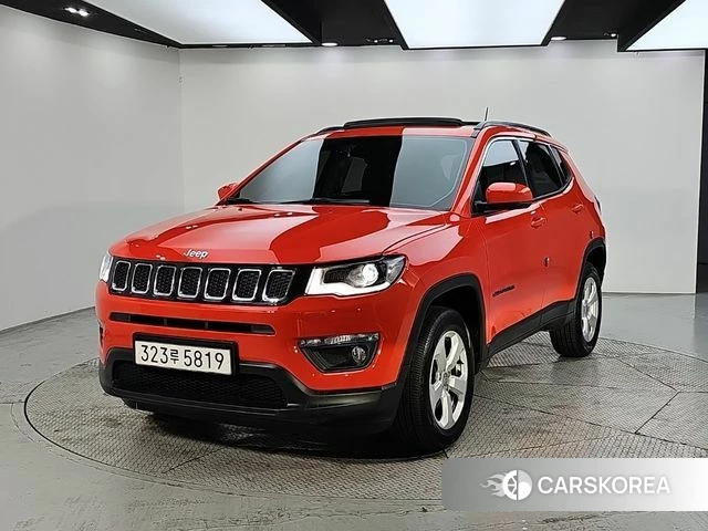 Jeep Compass 2nd Generation 2019 Оранжевый из Кореи