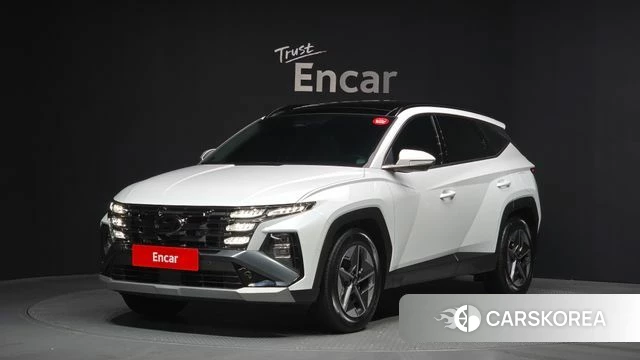 Hyundai The New Tucson Hybrid (NX4) 2025 Белый из Кореи