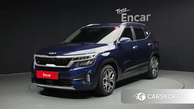 Kia Seltos 2022 Синий из Кореи