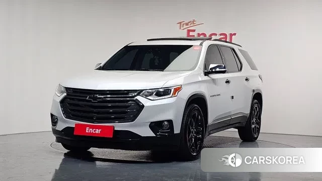 Chevrolet (GM Daewoo) Traverse 2020 Белый из Кореи