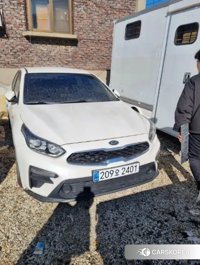 Kia Come New K3 2021 Белый из Кореи