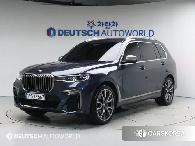 BMW X7 (G07) 2020 Серый из Кореи