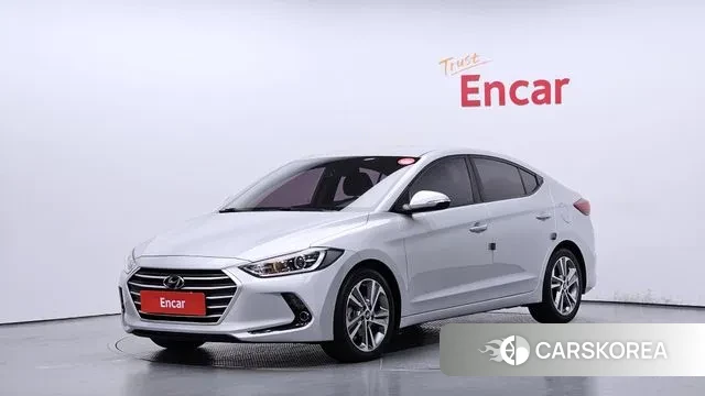Hyundai Avante AD 2018 Серебристо-серый из Кореи