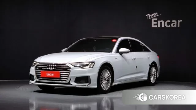 Audi A6 (C8) 2020 Белый из Кореи