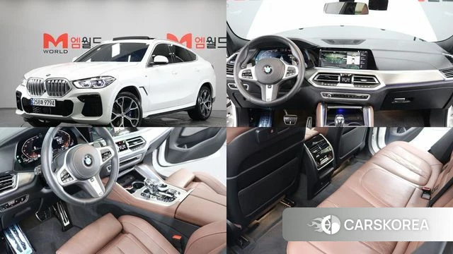 BMW X6 (G06) 2023 Белый из Кореи