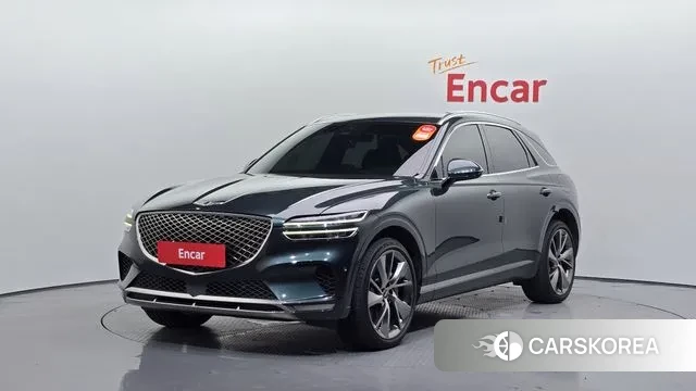 Genesis GV70 2021 Темно-зеленый из Кореи