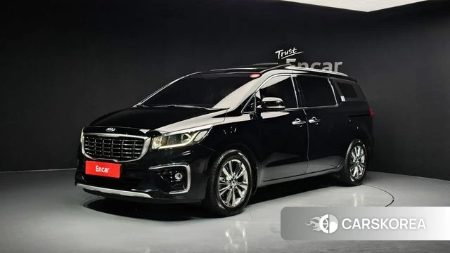 Kia The New Carnival 2019 Черный из Кореи