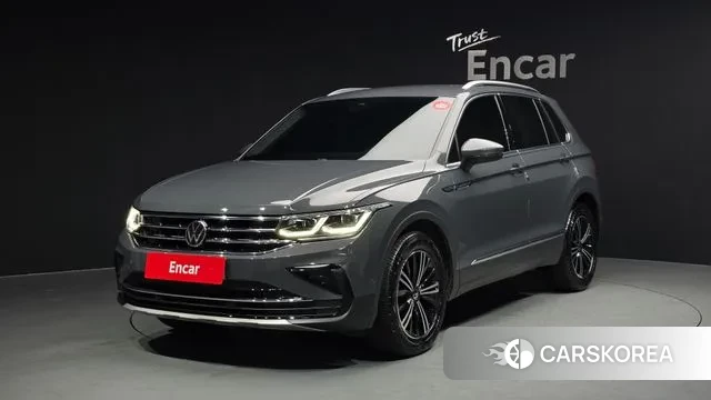 Volkswagen Tiguan second Generation 2022 Серый из Кореи