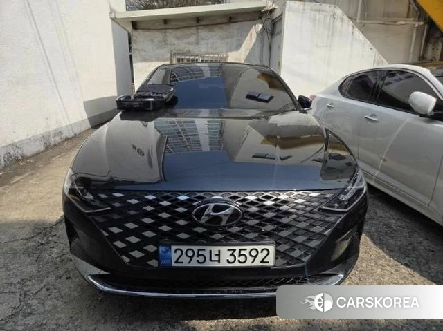 Hyundai The New Grandeur IG Hybrid 2020 Черный из Кореи