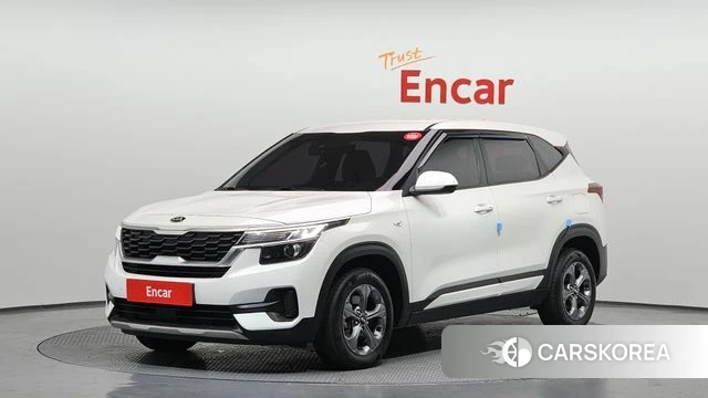 Kia Seltos 2019 Черный из Кореи