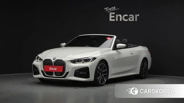 BMW 4 Series (G22) 2023 Белый из Кореи