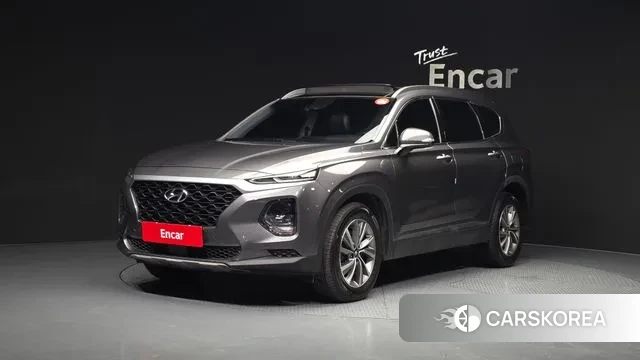 Hyundai Santa Fe TM 2018 Серый из Кореи