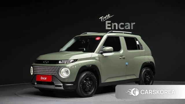 Hyundai Casper 2024 Темно-зеленый из Кореи