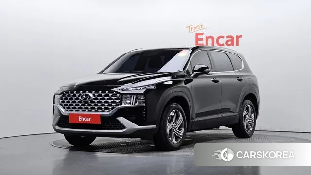 Hyundai The New Santa Fe 2021 Черный из Кореи
