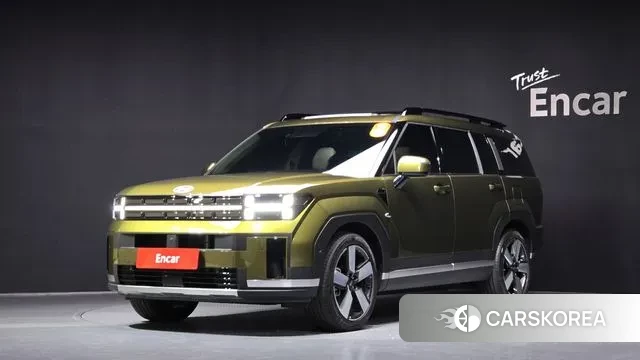 Hyundai Santa Fe (MX5) 2024 Зеленый из Кореи