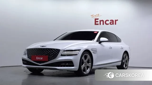 Genesis G80 (RG3) 2021 Белый из Кореи