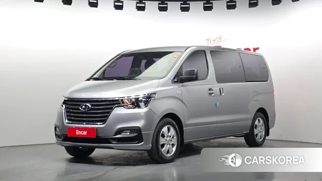 Hyundai The New Grand Starex 2019 Серебристо-серый из Кореи