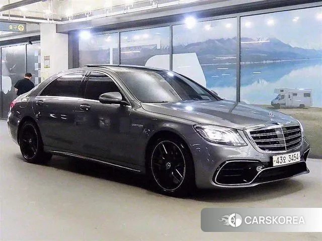 Mercedes-Benz S-Class W222 2018 Серый из Кореи