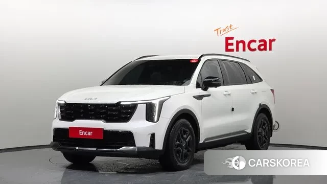 Kia The New Sorento 4th Generation 2023 Белый из Кореи