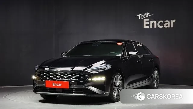 Kia K8 2021 Черный из Кореи