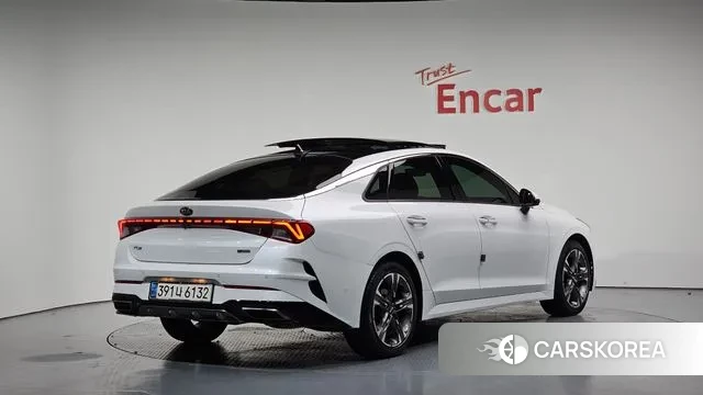 Kia K5 Hybrid 3rd Generation 2021 Белый из Кореи