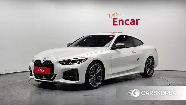 BMW 4 Series (G22) 2022 Белый из Кореи
