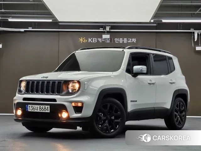 Jeep Renegade 2022 Белый из Кореи