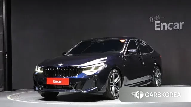 BMW 6 Series GT (G32) 2022 Синий из Кореи