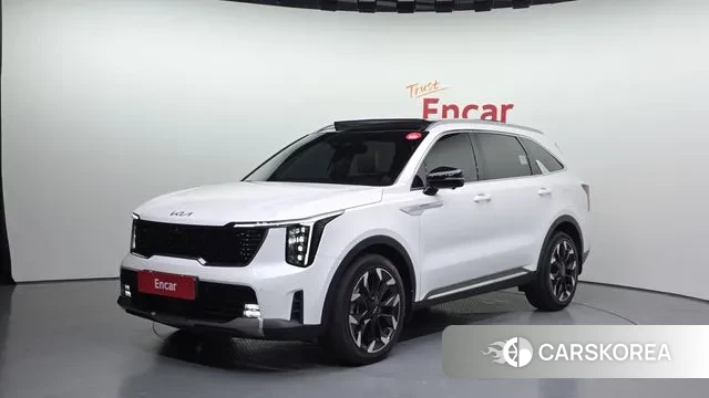Kia The New Sorento 4th Generation 2023 Белый из Кореи