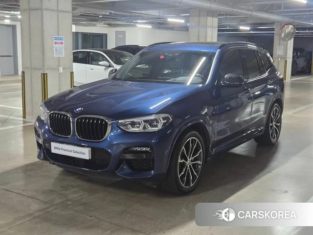 BMW X3 (G01) 2021 Синий из Кореи
