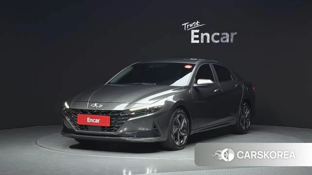 Hyundai Avante (CN7) 2021 Серый из Кореи