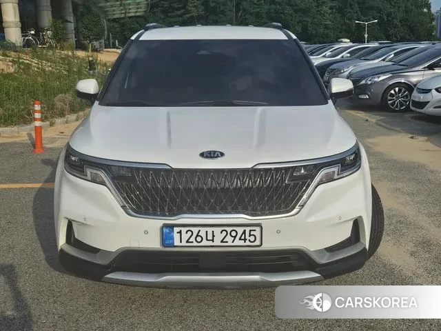 Kia Carnival 4th generation 2021 Белый из Кореи