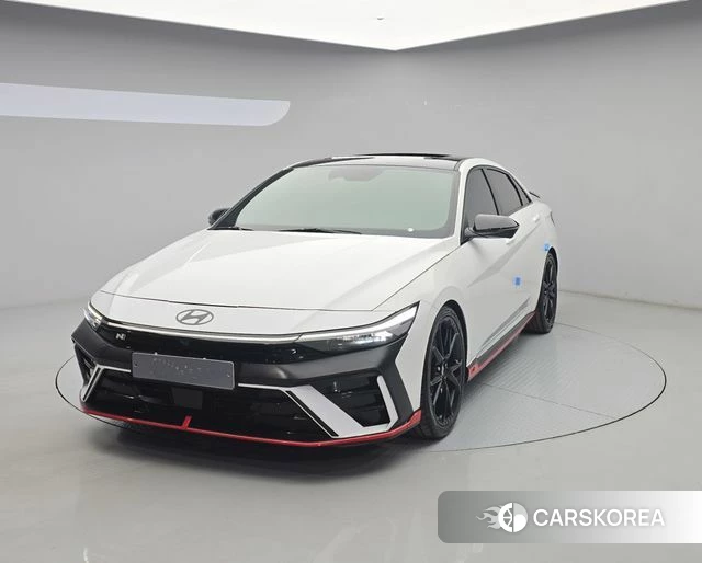 Hyundai The New Avante (CN7) 2023 Белый из Кореи