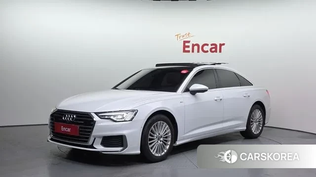 Audi A6 (C8) 2021 Белый из Кореи