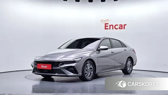 Hyundai The New Avante (CN7) 2024 Серебристо-серый из Кореи