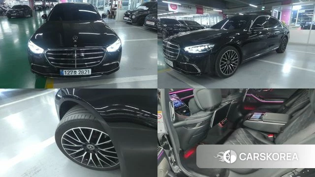 Mercedes-Benz S-Class W223 2024 Черный из Кореи