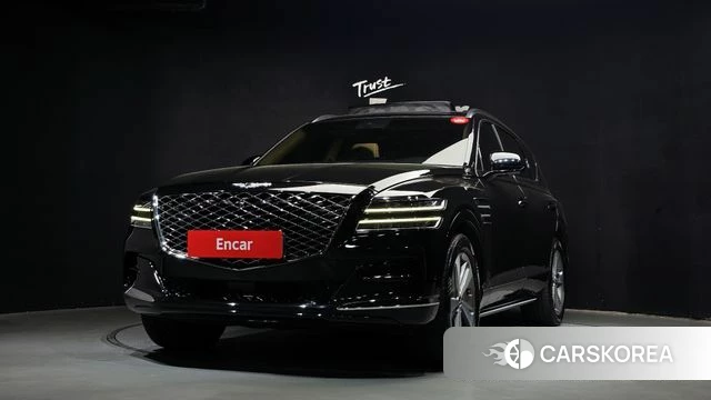 Genesis GV80 2022 Черный из Кореи