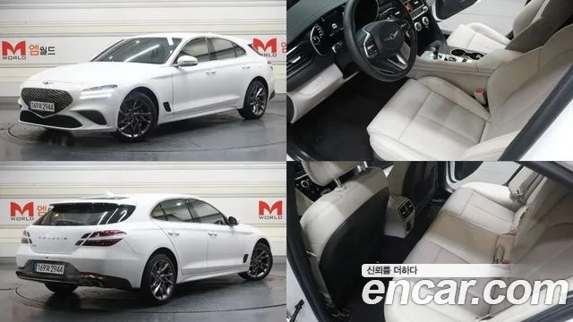 Genesis The New G70 Shooting Brake 2022 Белый из Кореи