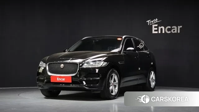 Jaguar F-PACE 2020 Черный из Кореи