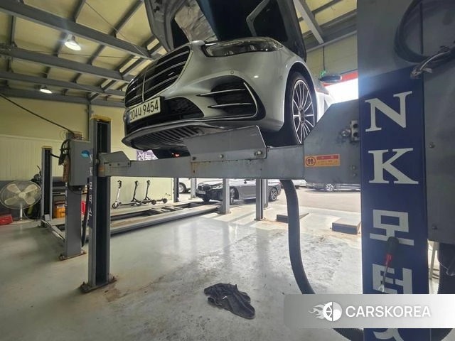 Mercedes-Benz S-Class W223 2022 Серебряный из Кореи