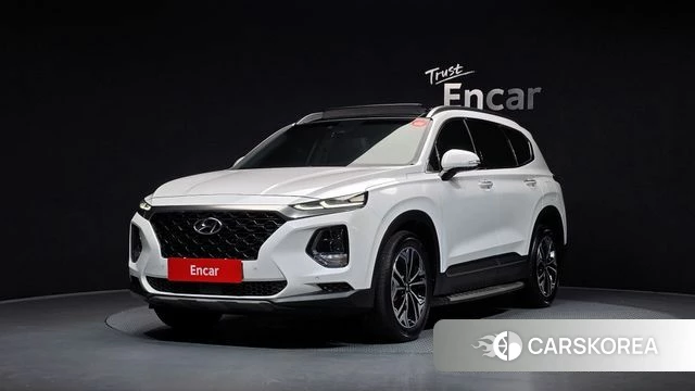 Hyundai Santa Fe TM 2018 Белый из Кореи