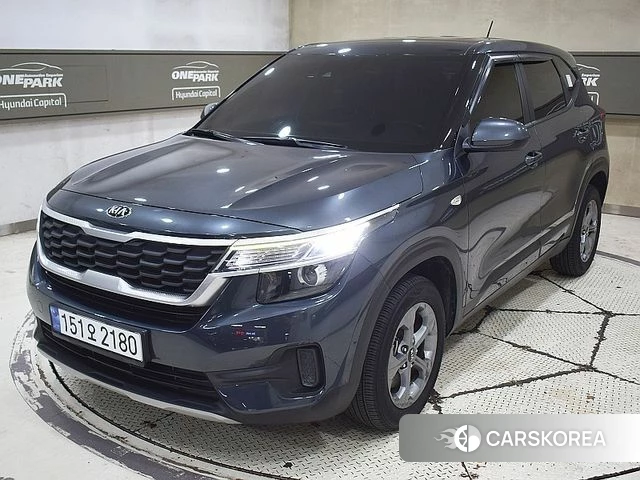 Kia Seltos 2020 Серый из Кореи